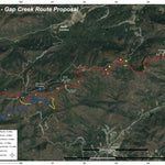 Palmetto Conservation Foundation Gap Creek Route Proposal digital map