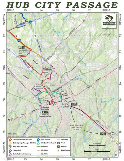 Hub City Passage of the Palmetto Trail Preview 1