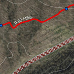Palmetto Conservation Foundation Jones Gap Expansion: East Side Flagged Trails digital map