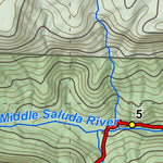 Palmetto Conservation Foundation Middle Saluda Passage of the Palmetto Trail digital map
