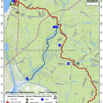 Palmetto Conservation Foundation Swamp Fox Passage of the Palmetto Trail (Map Bundle) bundle