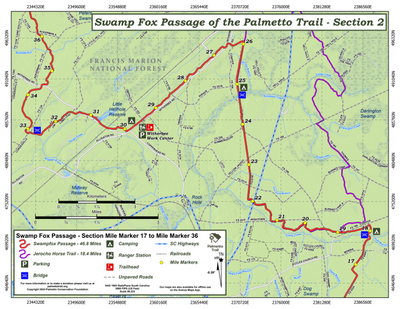 Swamp Fox Passage (Section 2) of the Palmetto Trail Preview 1