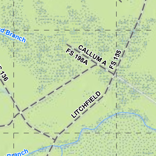 Swamp Fox Passage (Section 3) of the Palmetto Trail Map by Palmetto ...