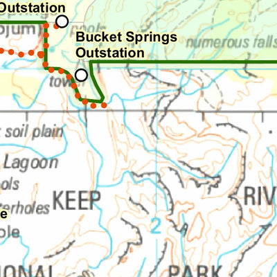 Parks and Wildlife Commission of the Northern Territory. Northern Territory Government Keep River National Park digital map