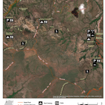 Litchfield National Park - Tabletop Walk - Florence Falls to Walker Creek - Map 1 Preview 1