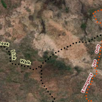 Litchfield National Park - Tabletop Walk - Florence Falls to Walker Creek - Map 1 Preview 3