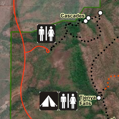 Litchfield National Park - Tabletop Walk - Walker Creek to Wangi Falls - Map 2 Preview 3