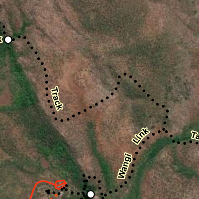 Litchfield National Park - Tabletop Walk - Wangi Falls to Southern Campground - Map 3 Preview 3