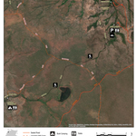 Litchfield National Park – Tabletop Walk – Southern Campground to Florence Falls - Map 4 Preview 1