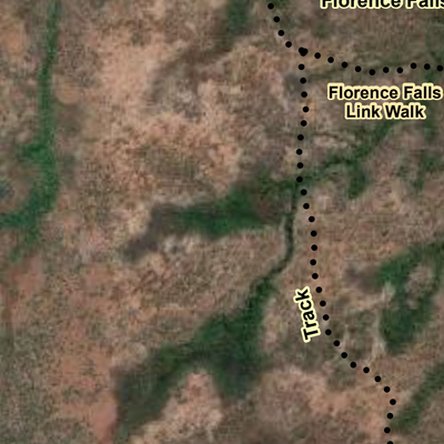 Litchfield National Park – Tabletop Walk – Southern Campground to Florence Falls - Map 4 Preview 3