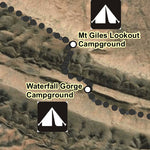 Parks and Wildlife Commission of the Northern Territory. Northern Territory Government Tjoritja / West MacDonnell National Park – Larapinta Trail – Section 9 digital map