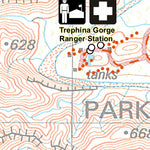 Parks and Wildlife Commission of the Northern Territory. Northern Territory Government Trephina Gorge Nature Park digital map