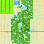 Parks Canada Elk Island National Park - Trail Map digital map