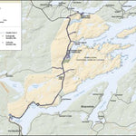 Parks Canada Terra Nova National Park - Park Zones digital map