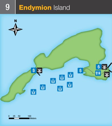 Parks Canada Thousand Islands National Park - Endymion Island digital map