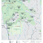 Parks Victoria Alpine National Park Heyfield-Licola-Dargo Visitor Guide digital map