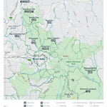 Parks Victoria Alpine National Park Mansfield-Whitfield Visitor Guide digital map