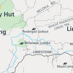 Parks Victoria Alpine National Park Mitta Mitta Visitor Guide digital map