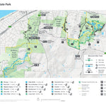 Parks Victoria Arthurs Seat State Park Mountain Bike Trails Visitor Guide digital map