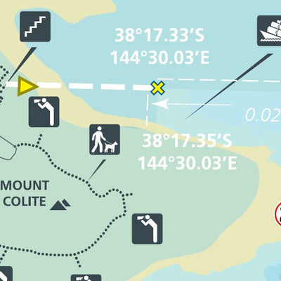 Parks Victoria Barwon Bluff Marine Sanctuary Visitor Guide digital map