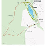 Parks Victoria Budj Bim National Park Visitor Guide - Lake Surprise Inset digital map