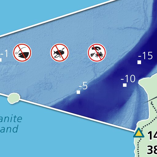 Corner Inlet Marine National Park Visitor Guide Map by Parks Victoria ...