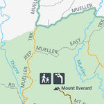 Parks Victoria Croajingolong National Park - West Visitor Guide digital map