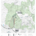 Parks Victoria Dandenong Ranges National Park - Fern Tree Gully Visitor Guide digital map