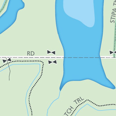 Parks Victoria Devilbend Natural Features Reserve Visitor Guide digital map