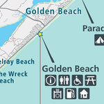 Parks Victoria Gippsland Lakes Coastal Park-West Visitor Guide digital map