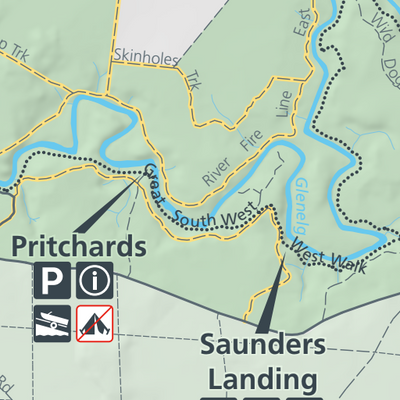 Glenelg River Canoe Trail Map Preview 3