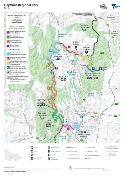 Hepburn Regional Park (North) Visitor Guide Preview 1