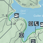 Parks Victoria Lake Eildon National Park - Coller Bay Visitor Guide digital map