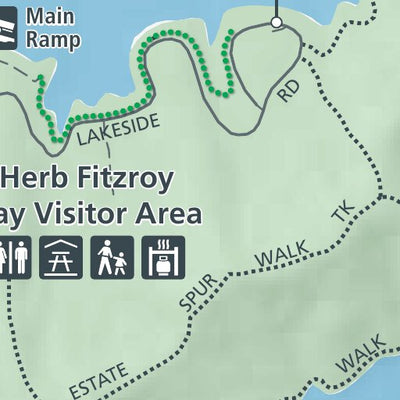 Parks Victoria Lake Eildon National Park - Coller Bay Visitor Guide digital map