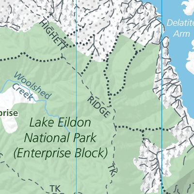 Parks Victoria Lake Eildon National Park Visitor Guide digital map