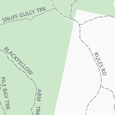 Lake Tyers State Park Visitor Guide Map by Parks Victoria | Avenza Maps