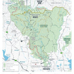 Parks Victoria Lerderderg State Park Visitor Guide digital map