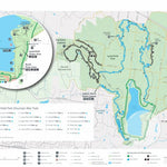 Parks Victoria Lysterfield Park Mountain Bike Map Visitor Guide digital map