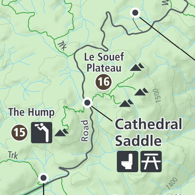 Mount Buffalo National Park Visitor Guide - Map 2 Great Granite Plateau Preview 2