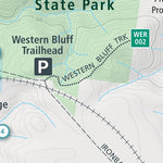 Parks Victoria Werribee Gorge State Park Visitor Guide digital map