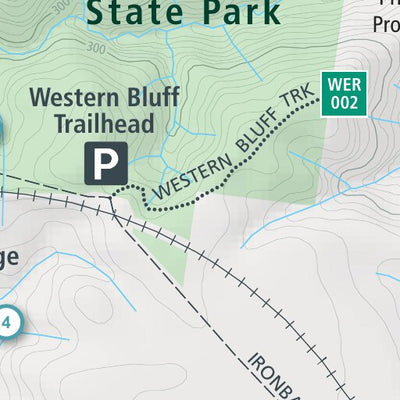 Werribee Gorge State Park Visitor Guide Map by Parks Victoria | Avenza Maps