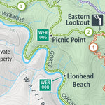 Parks Victoria Werribee Gorge State Park Visitor Guide digital map
