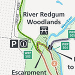 Parks Victoria Werribee River Park Visitor Guide digital map