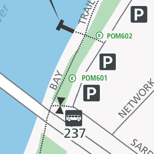 Wheelgate Map Westgate Park Visitor Guide Map by Parks Victoria | Avenza Maps