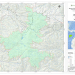 Parques Nacionales Naturales de Colombia PARQUE NACIONAL NATURAL LOS NEVADOS (MAPA DIDÁCTICO) digital map