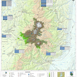 Parques Nacionales Naturales de Colombia PARQUE NACIONAL NATURAL LOS NEVADOS (MAPA ECOTURISTICO) digital map