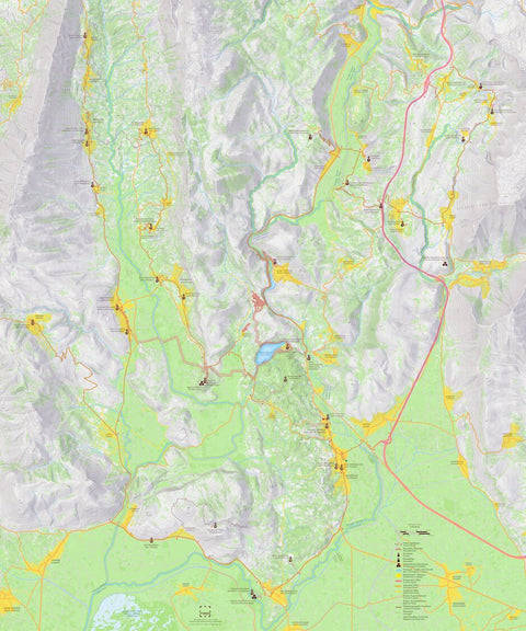 Paths of Greece Architectural Religious Cultural Heritage - MAP digital map