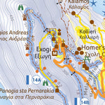 Paths of Greece ITHACA TRAILS digital map