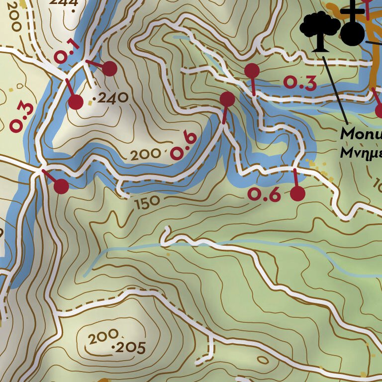K4: The Cave Path Map by Paths of Greece | Avenza Maps
