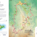Paths of Greece Path of the Muscat Vineyards digital map